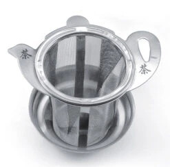 Teapot SS Infuser W/bowl