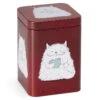 Fluffy Cat Square Tin, 100 Gm -Simpson & Vail Store A2058Square