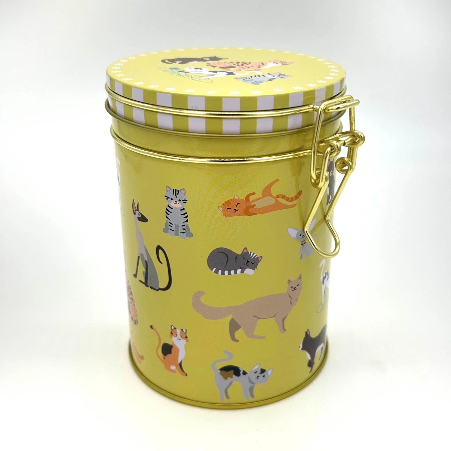 Purr-fect Tea Tin, 200g Round 3 Purr-fect Tea Tin, 200g Round