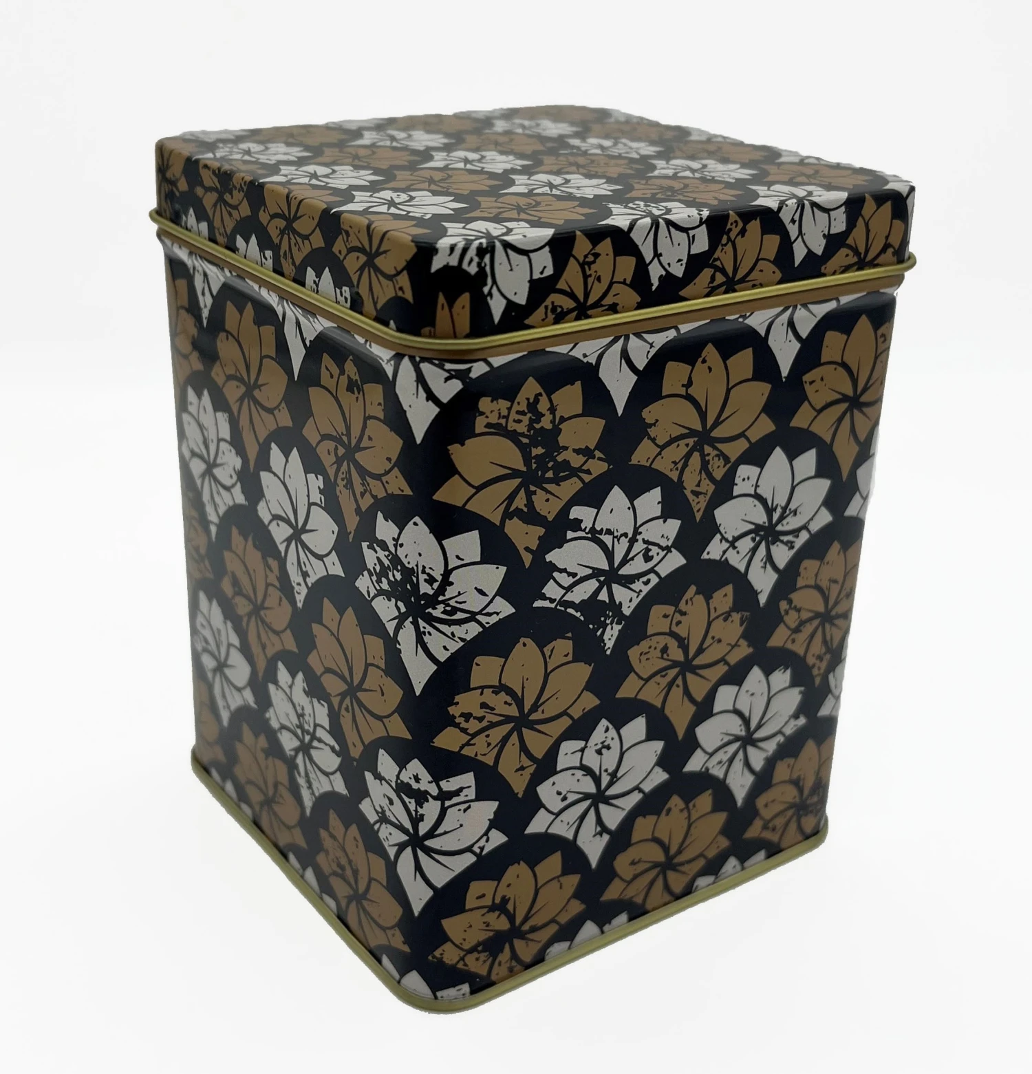 Lotus 200g Tea Tin 3 Lotus 200g Tea Tin