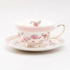 Pink Rose Cup & Saucer -Simpson & Vail Store A2320