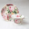 Victorian Vintage Rose Cup & Saucer -Simpson & Vail Store A2328
