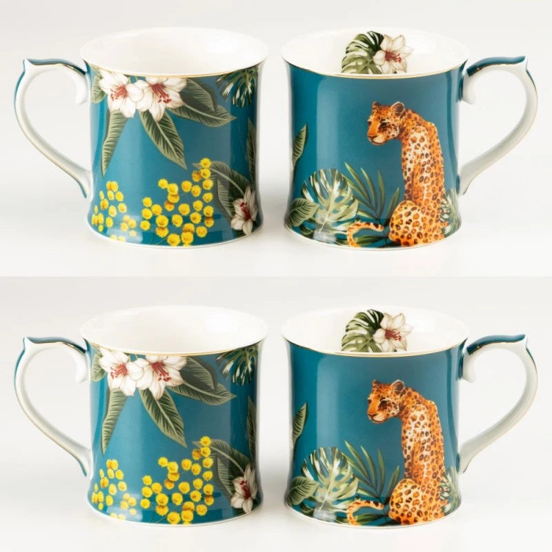 Tropical Cat Coffee Mug 3 Tropical Cat Coffee Mug