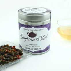 Currant Explosion - Herbal Tisane 10 Currant Explosion - Herbal Tisane -Simpson & Vail Store CurrantExplosionTin1