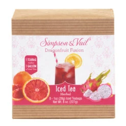 Dragonfruit Fusion Herbal Fruits Iced Teabags - WS