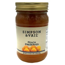 S&V Classic Peach Preserve, 17.5 Oz