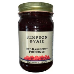 S&V Red Raspberry Preserve, 17.5 Oz