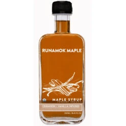 Runamok Organic Cinnamon Vanilla Infused Maple Syrup, 250ml