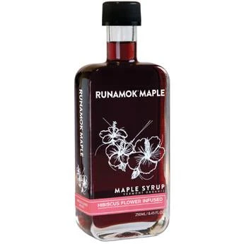 Runamok Organic Hibiscus Flower Infused Maple Syrup, 250ml 3 Runamok Organic Hibiscus Flower Infused Maple Syrup, 250ml