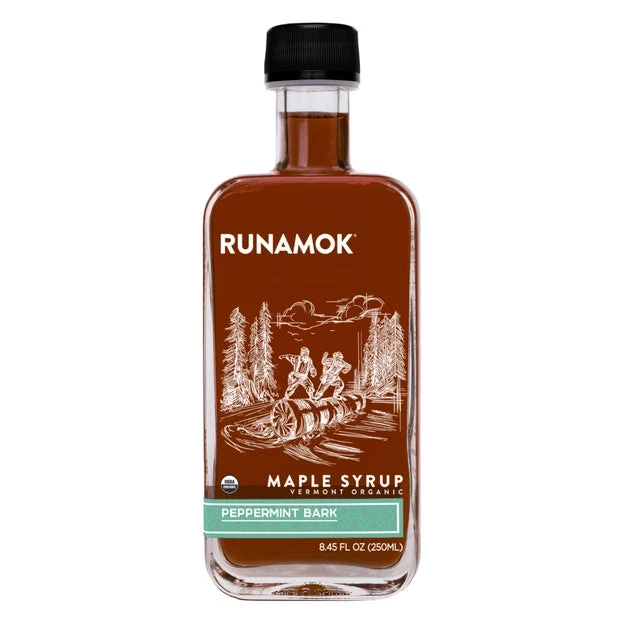 Runamok Peppermint Bark Organic Maple Syrup, 250ml 3 Runamok Peppermint Bark Organic Maple Syrup, 250ml