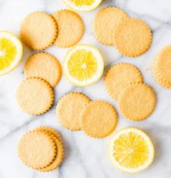 Meyer Lemon Moravian Cookies, 9oz Box 9 Meyer Lemon Moravian Cookies, 9oz Box -Simpson & Vail Store F2407 3