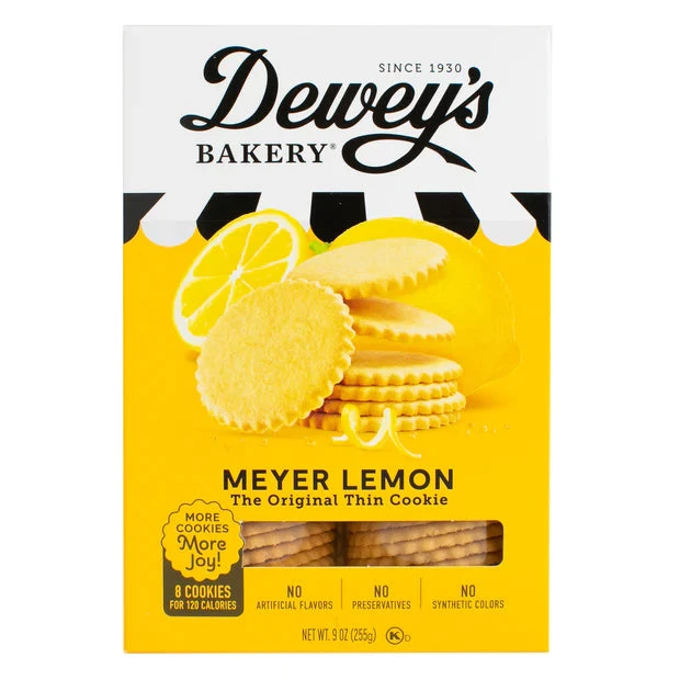 Meyer Lemon Moravian Cookies, 9oz Box 3 Meyer Lemon Moravian Cookies, 9oz Box