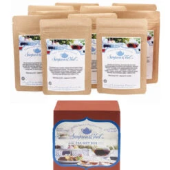 Flavored Black Tea Sampler Box - 10 Packages - WS