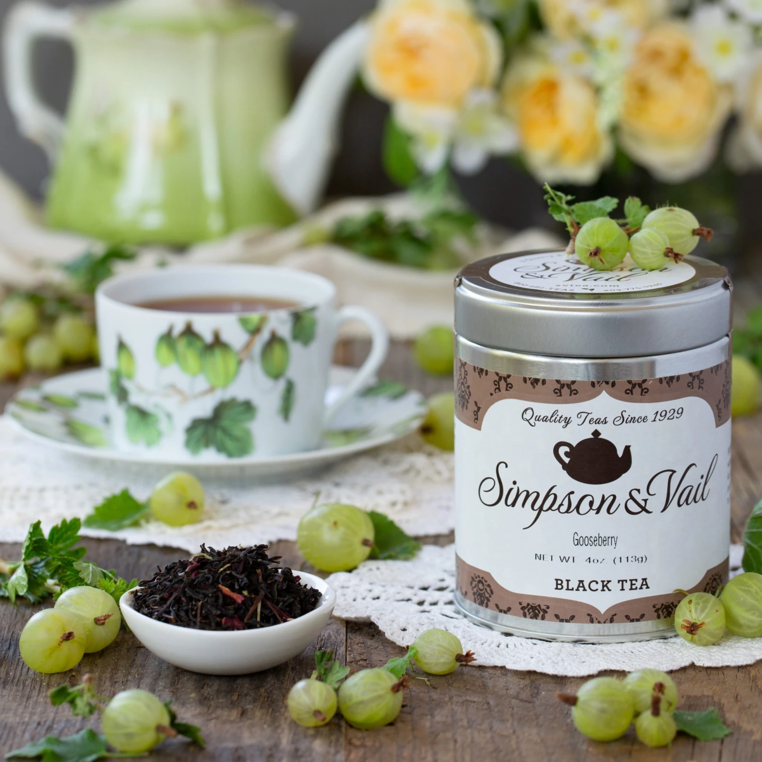 Gooseberry Black Tea - WS 5 Gooseberry Black Tea - WS - Image 3