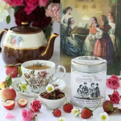 Louisa May Alcott's Green Tea Blend - WS 9 Louisa May Alcott's Green Tea Blend - WS -Simpson & Vail Store Louisa May Alcott 2 1