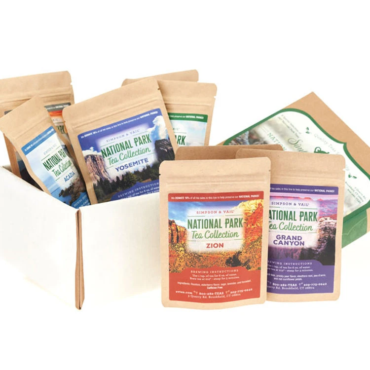 National Park Tea Sampler - 10 Packages - WS 3 National Park Tea Sampler - 10 Packages - WS