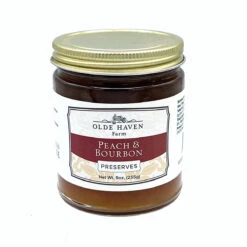 Olde Haven Farm Preserves 25 Olde Haven Farm Preserves -Simpson & Vail Store OHF Peach Bourbon
