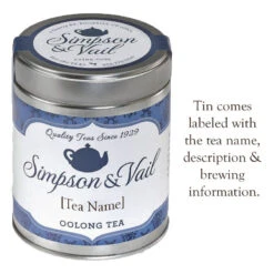 Colombian Dark Andes Oolong Organic Tea -Simpson & Vail Store OolongTeaTinBlankwithInfo f7dcd58b a765 4684 8727 fff30cc0f596