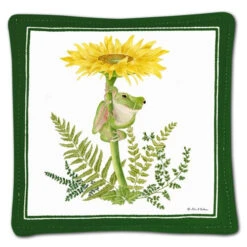 Spiced Mug Mats -Simpson & Vail Store SMM Sunflower Frog
