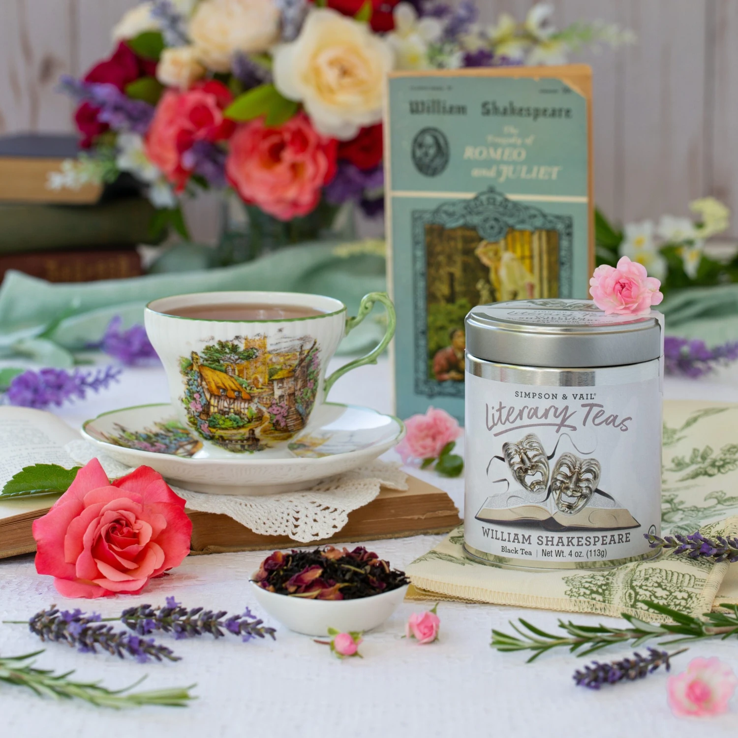 William Shakespeare's Black Tea Blend - WS 6 William Shakespeare's Black Tea Blend - WS - Image 4