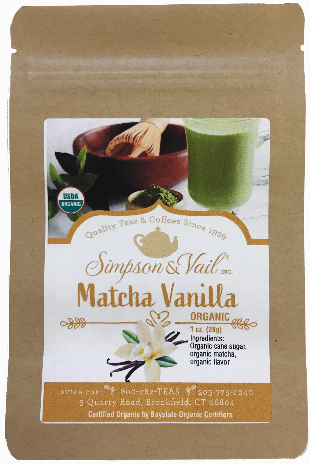 Matcha Vanilla, Organic - WS 4 Matcha Vanilla, Organic - WS - Image 2