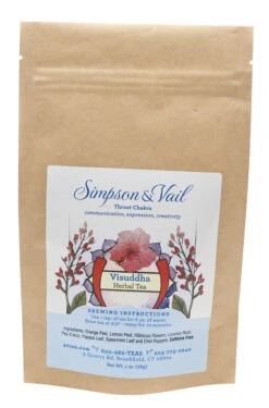 Throat Chakra (Visuddha) Herbal Tisane - 1oz Pkg