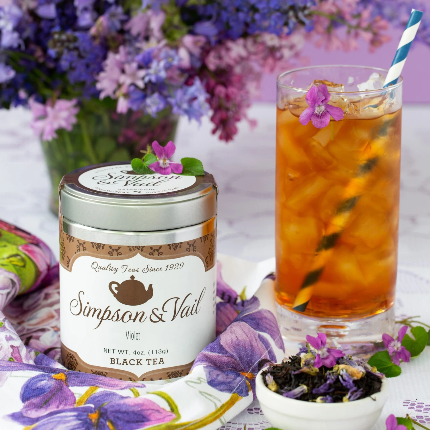 Violet Black Tea - WS 5 Violet Black Tea - WS - Image 3