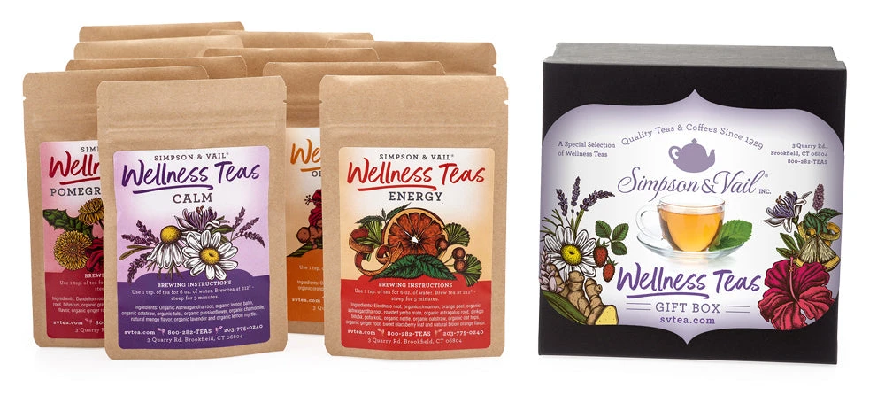 Herbal Wellness Sampler Gift Box - 10 Packages - WS 5 Herbal Wellness Sampler Gift Box - 10 Packages - WS - Image 3