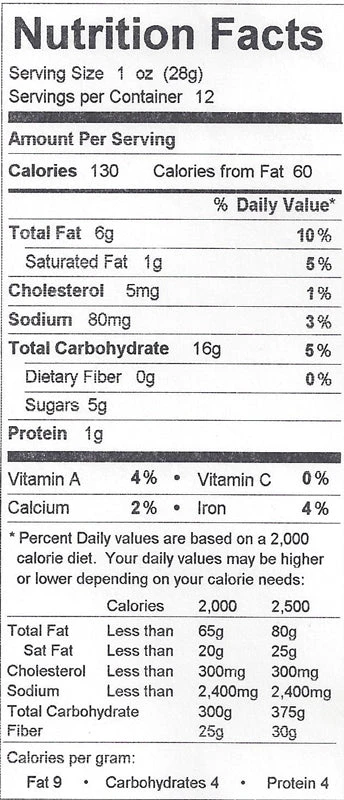 Brittainy Welsh Cookies - 12oz Pkg 4 Brittainy Welsh Cookies - 12oz Pkg - Image 2