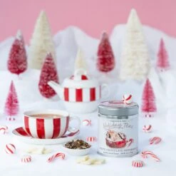 White Chocolate Peppermint Rooibos Herbal Tisane 11 White Chocolate Peppermint Rooibos Herbal Tisane -Simpson & Vail Store White Chocolate Peppermintsquare