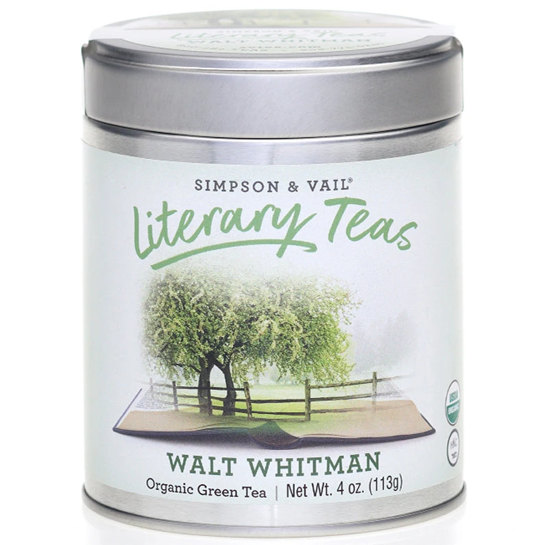 Walt Whitman's Organic Green Tea Blend - WS 3 Walt Whitman's Organic Green Tea Blend - WS