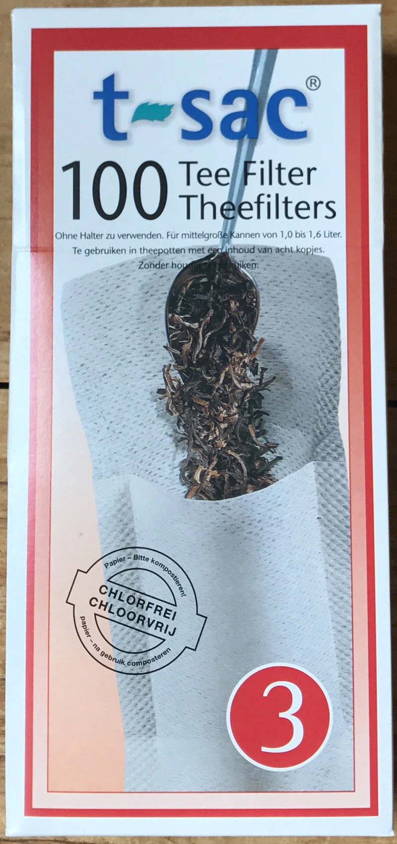 Paper Tea Filters, T-Sac 100/bx 6 Paper Tea Filters, T-Sac 100/bx - Image 4