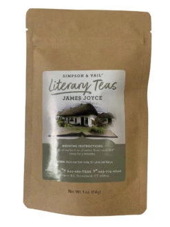 James Joyce's Black Tea Blend - WS -Simpson & Vail Store acd20ac4af632818fe62558bcb0f32921d53995db94c126dc54c193211288ae9