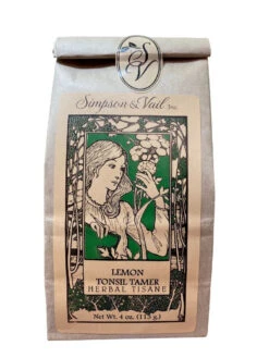 Lemon Tonsil Tamer Herbal Tisane -Simpson & Vail Store lemontonsiltameredit