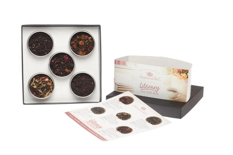 Literary Tin Gift Box - 5 Types 4 Literary Tin Gift Box - 5 Types - Image 2