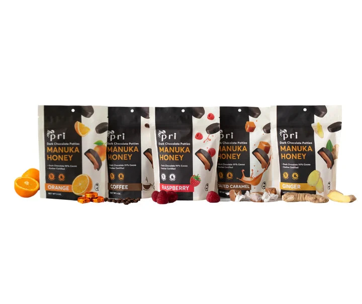 Manuka Honey Chocolate Patties 3 Manuka Honey Chocolate Patties