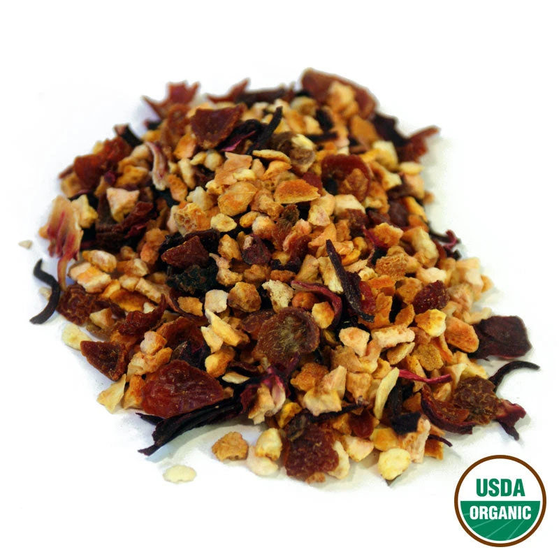 Orange-Cranberry (Organic) - Herbal Tisane - WS 3 Orange-Cranberry (Organic) - Herbal Tisane - WS