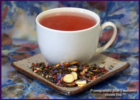 Pomegranate Acai Yumberry Green - WS 4 Pomegranate Acai Yumberry Green - WS - Image 2
