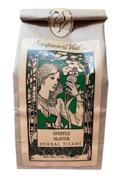 Sniffle Slayer Herbal Tisane - WS -Simpson & Vail Store sniffleslayeredit 07a087ab 267d 4446 84a5 f6e569a53174