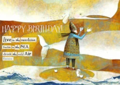 Sacred Bee - Birthday Cards -Simpson & Vail Store thewildair162 med